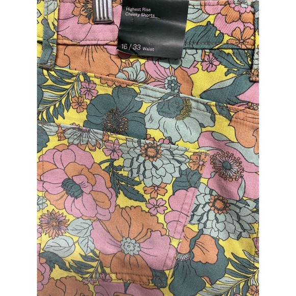 Wild Fable Highest Rise Shorts Women's Size 16 NEW never worn but tag removed - Picture 5 of 12